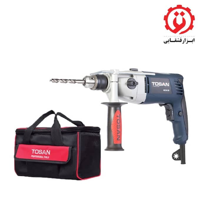 دریل گیربکسی با کیف برزنتی توسن مدل 0034DBX