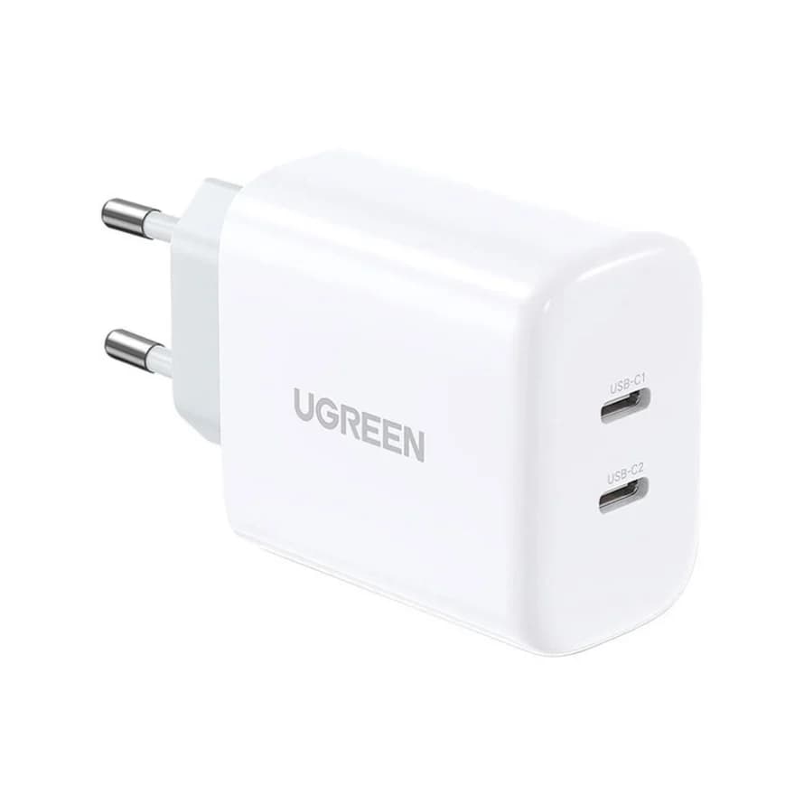 شارژر دیواری 40 وات دو پورت یوگرین مدل CD243