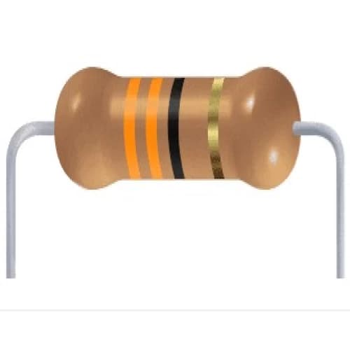 مقاومت دیپ 33 اهم توان 2 وات