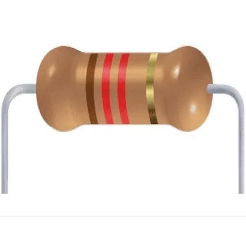 مقاومت دیپ 1.2 کیلواهم توان 1 وات