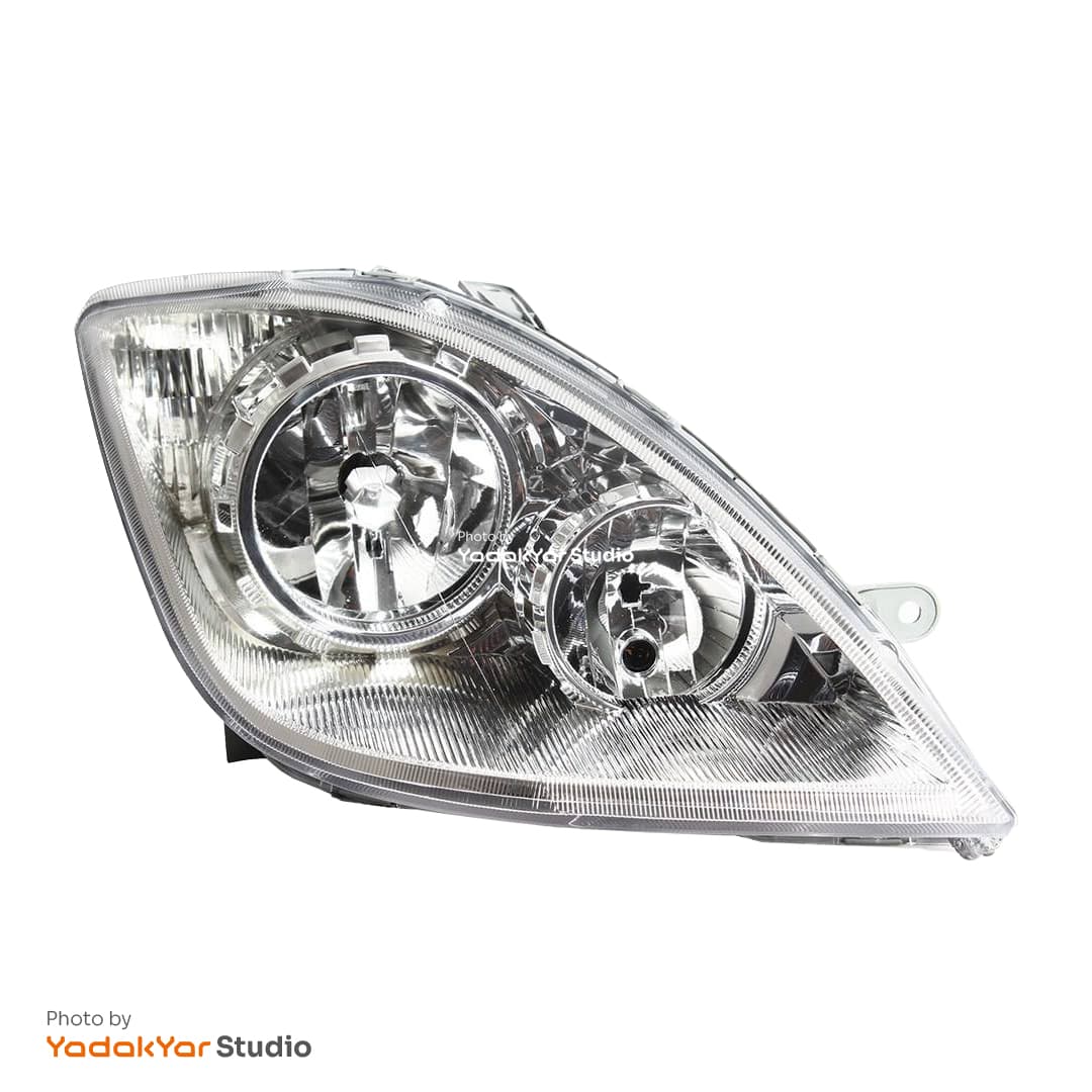 چراغ تیبا جلو راست با موتور مدرن