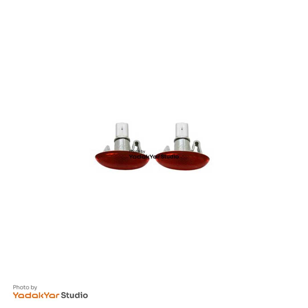 راهنما روی گلگیر پژو 207 نارنجی