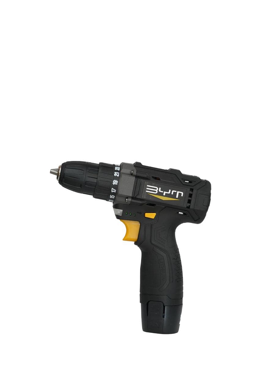 دریل شارژی 12 ولت یک باتری مدل 1211 برند BYT
