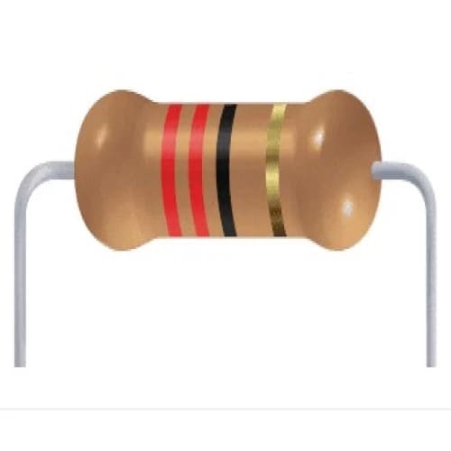 مقاومت دیپ 22 اهم توان 1 وات