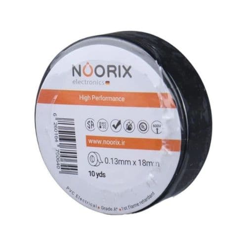 چسب برق ضد حریق برند نوریکس NOORIX طول ۱۰ یارد