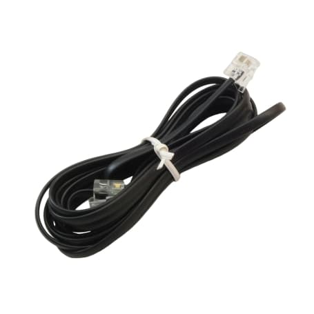 کابل تلفن 4 رشته سوکت دار مشکی 2.5متری