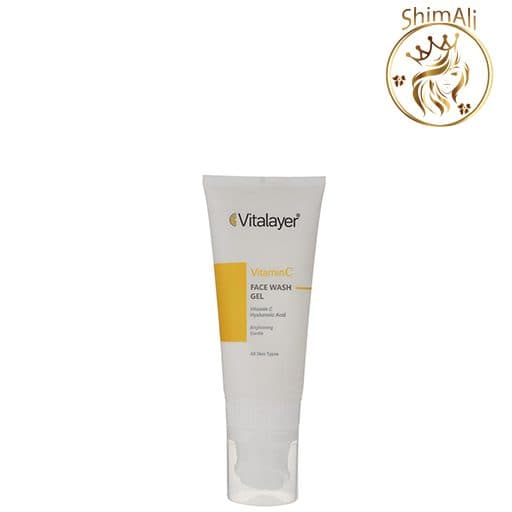 ژل براش شستشوی صورت ویتامین C ویتالیر