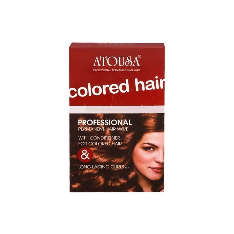 مواد فر دهنده مو آتوسا مخصوص موهای رنگ‌شده