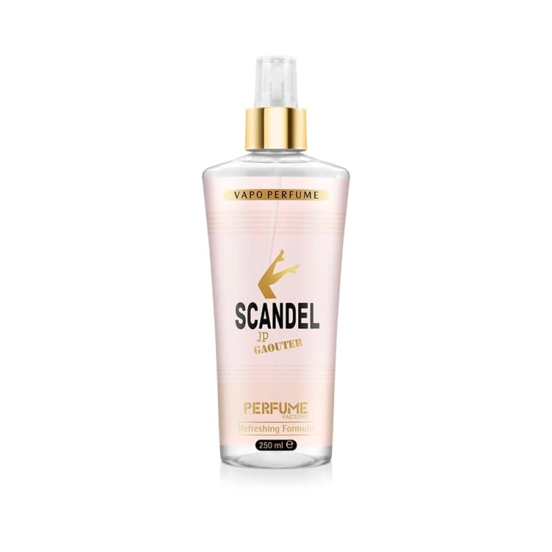 بادی اسپلش پرفیوم فکتوری مدل Scandel حجم 250 میل