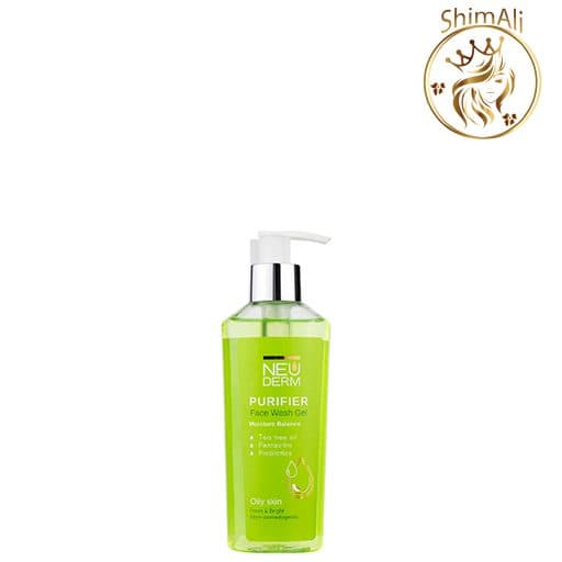 ژل شستشوی صورت نئودرم Neuderm مناسب پوست چرب و مختلط 200ml