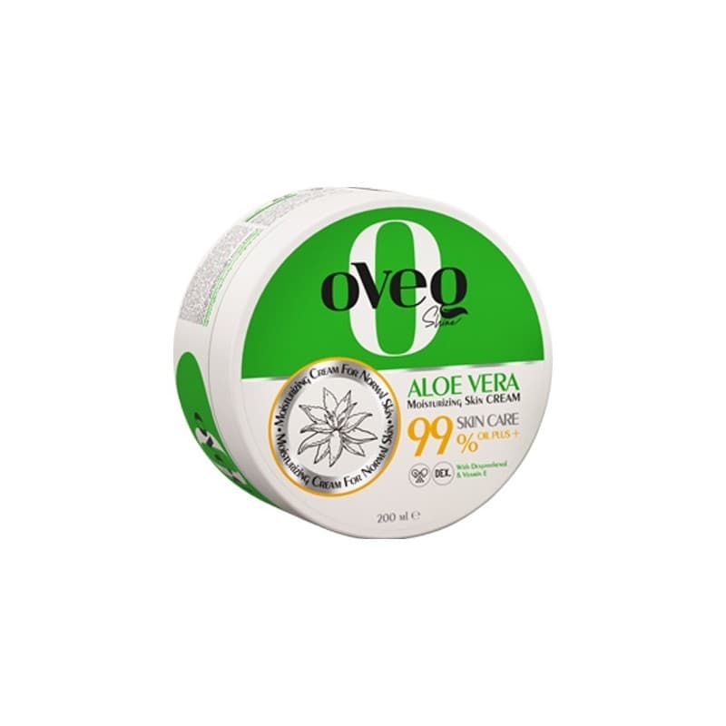 کرم مرطوب‌کننده و آبرسان اوک شاین کاسه‌ای مدل Aloe Vera حجم 200 میل