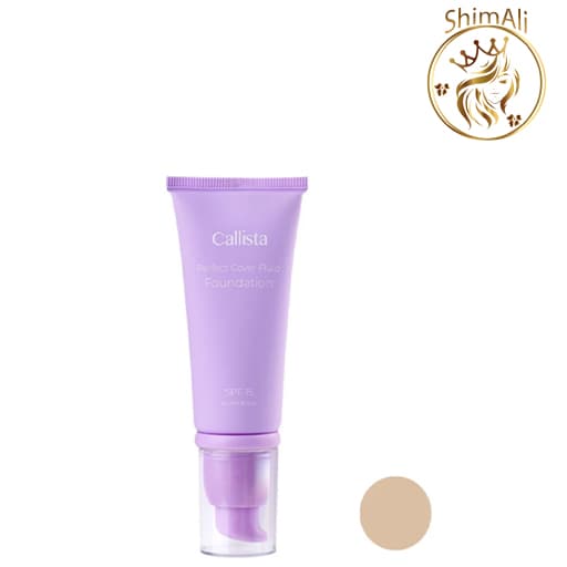 کرم پودر فلوئیدی پرفکت کاور کالیستا شماره F03 حجم 40 میلی لیتر