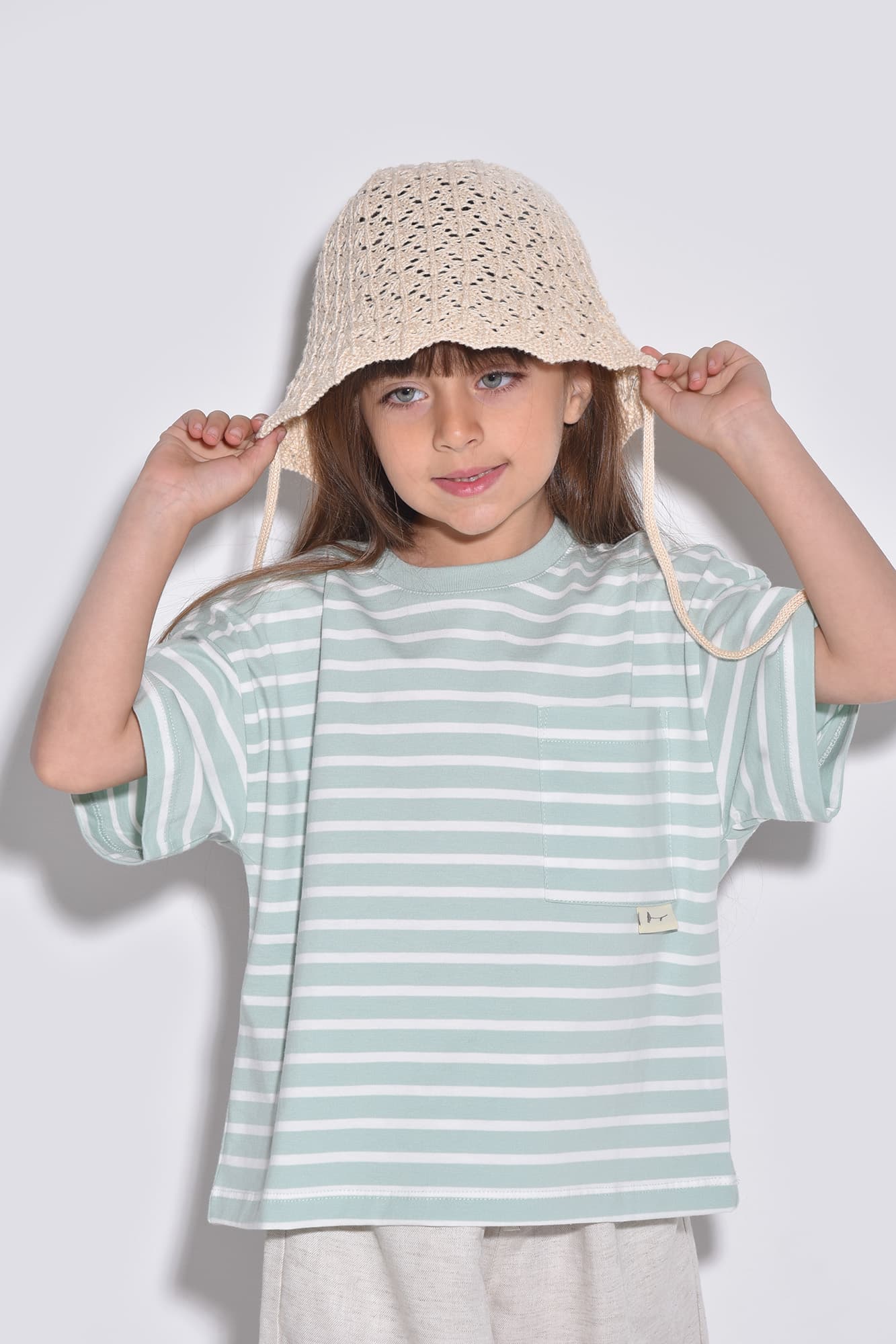 تیشرت آستین کوتاه راه راه