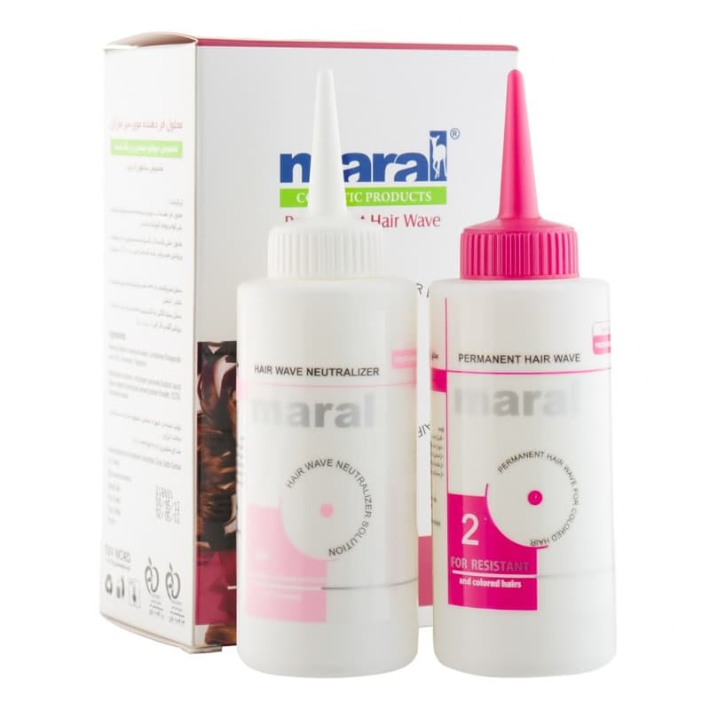 مواد فرکننده مارال مخصوص موهای حساس و رنگ‌شده کد 2