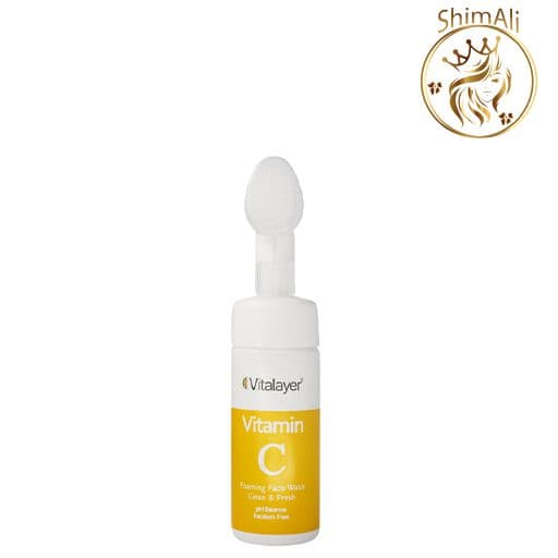 فوم شستشوی صورت ویتامین C ویتالیر