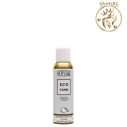 اسپری زنانه هات استار رایحه ECO CANEL حجم 200 میل