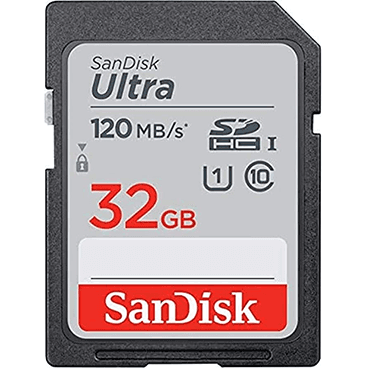 کارت حافظه اس دی سن دیسک 32 گیگ SanDisk Ultra C10 U1 120MB/s