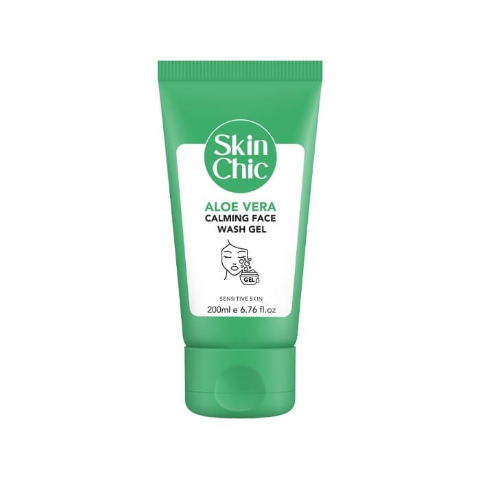 ژل شستشوی صورت حاوی آلوئه ورا Skin Chic