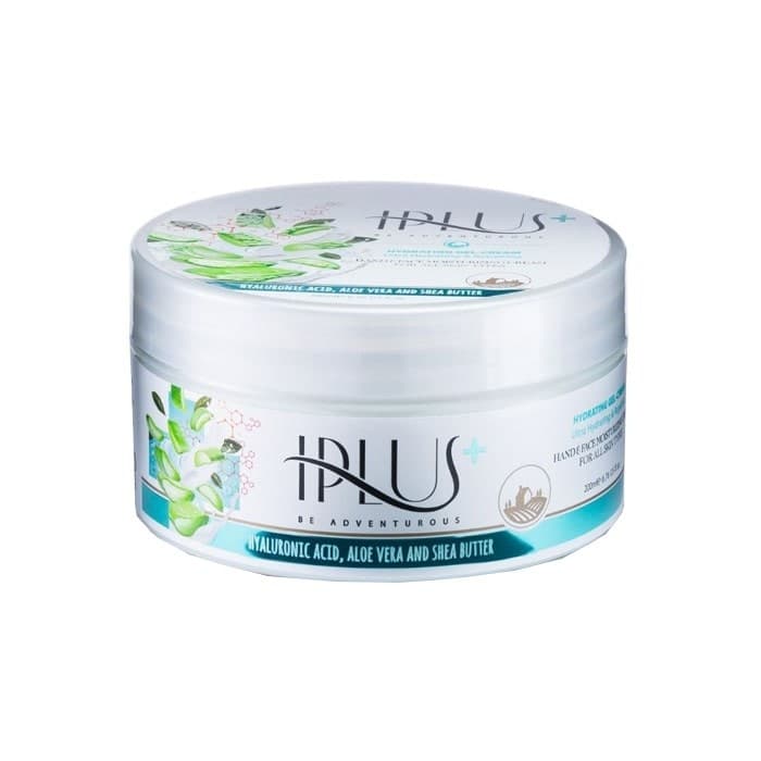 کرم ژل آبرسان آلوئه ورا و هیالورونیک اسید IPLUS 200ml