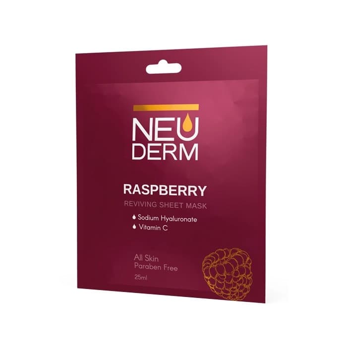 ماسک صورت ورقه ای احیا کننده تمشک NEUDERM