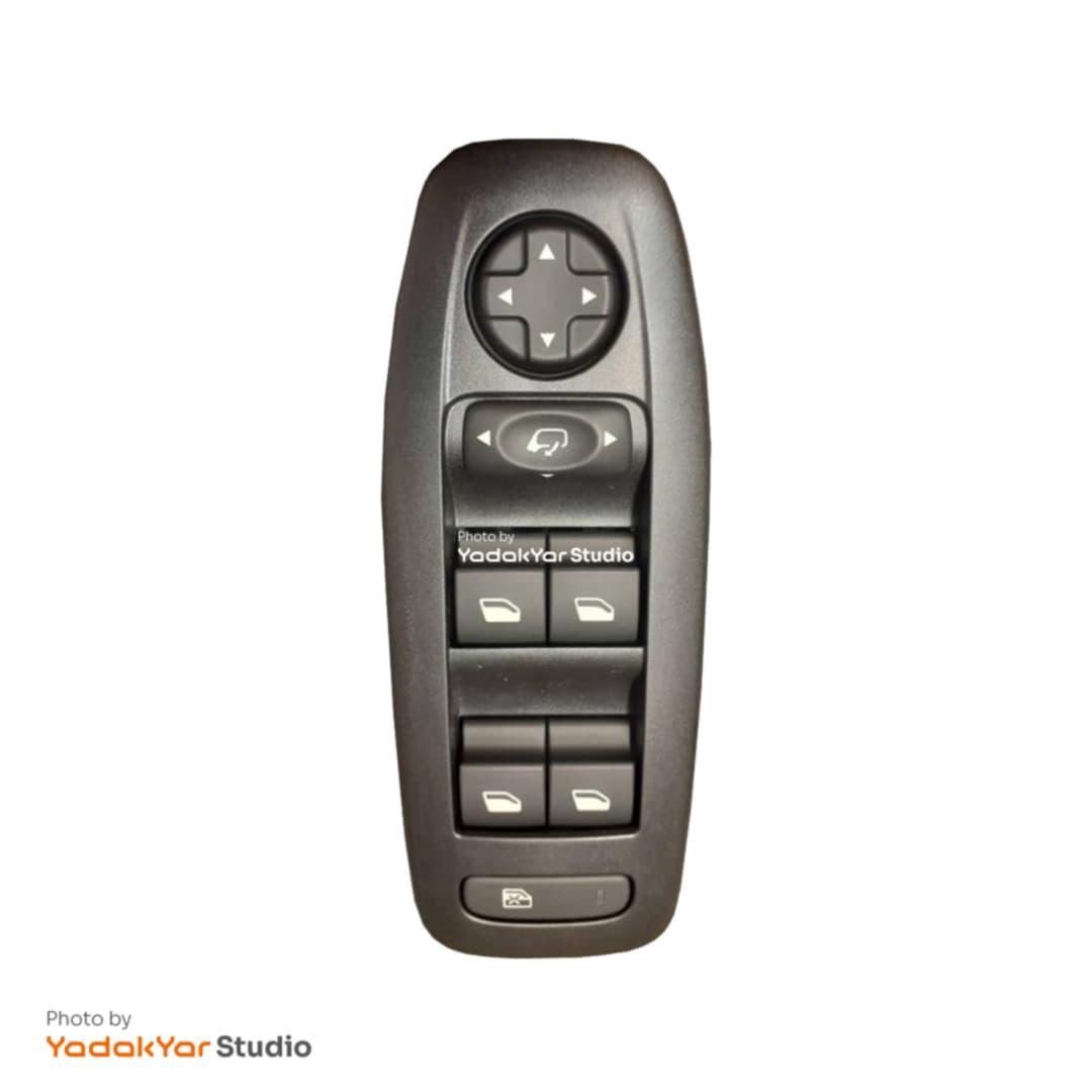 کلید شیشه بالابر پژو 2008 جلو چپ پژو