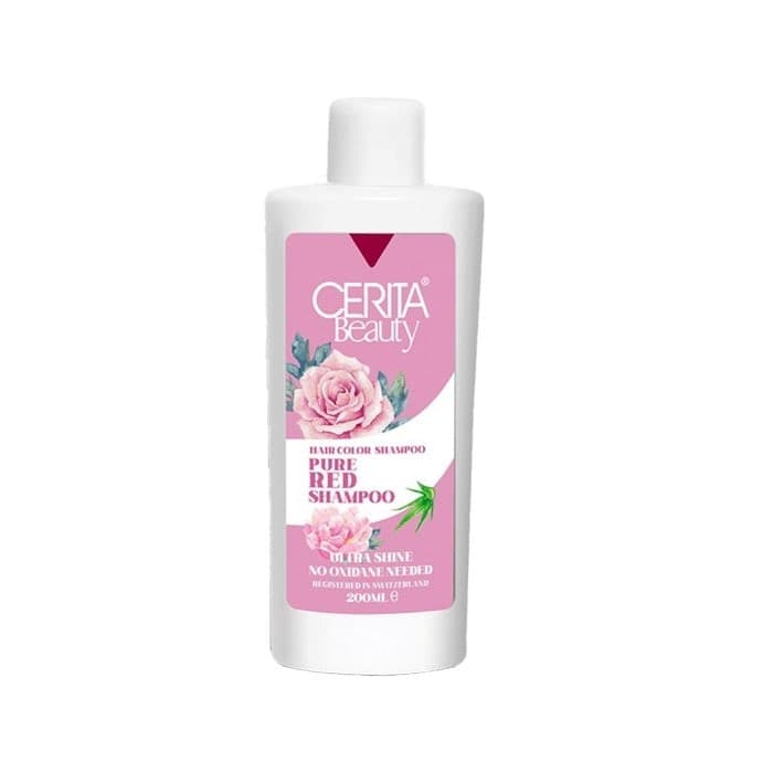 شامپو رنگساژ قرمز Cerita Beauty