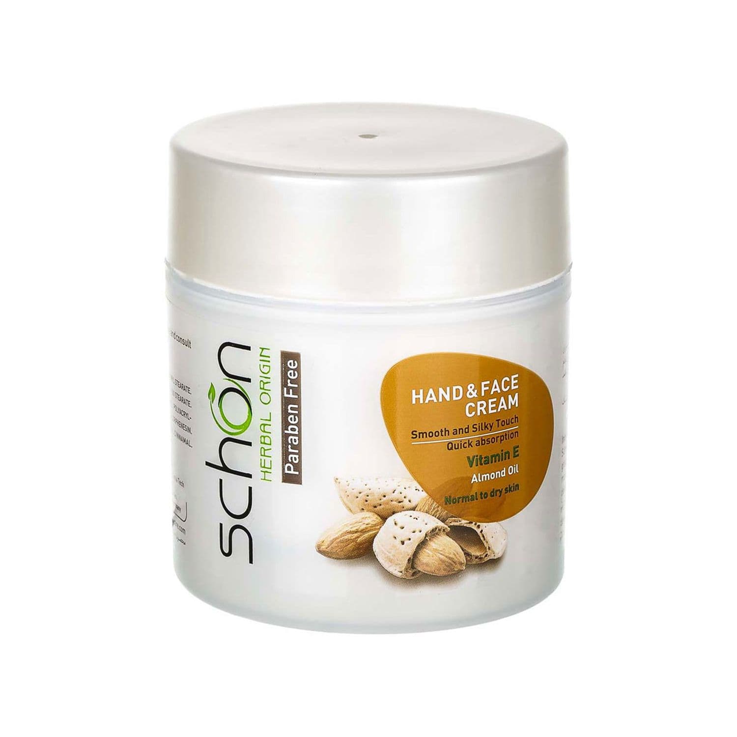 کرم کاسه ای دست و صورت حاوی روغن بادام شون 150 میل