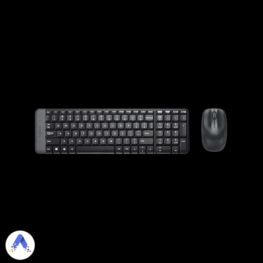 کیبورد و ماوس بیسیم لاجیتک MK220