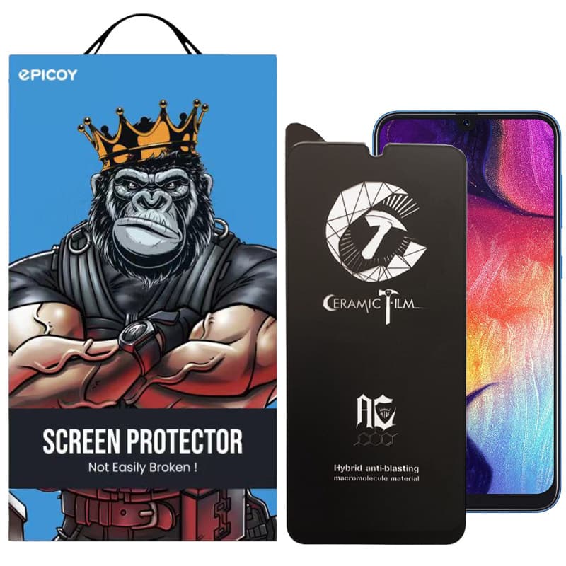 محافظ صفحه نمایش گوشی سامسونگ Galaxy A50/A50s/A31/A30S/A30/A40s/A20/M32 4G/M30S/M30s/F41 اپیکوی سرامیکی مات مدل CR7-M