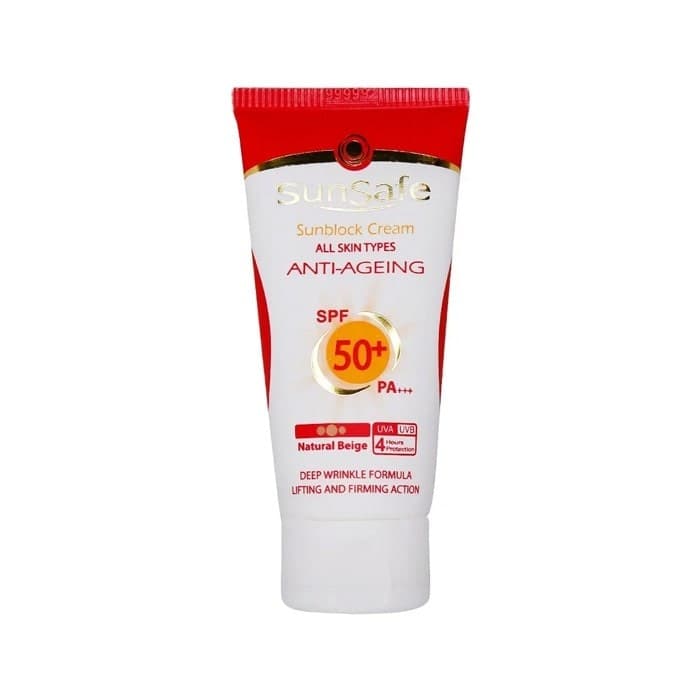 کرم ضد آفتاب و ضد چروک SunSafe SPF50