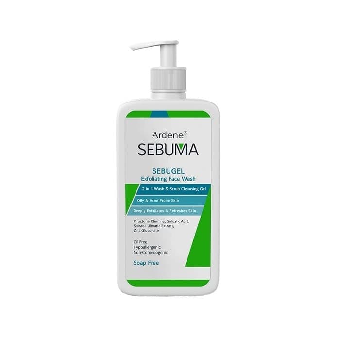 ژل شوینده و ساینده صورت سبوژل Ardene Sebuma