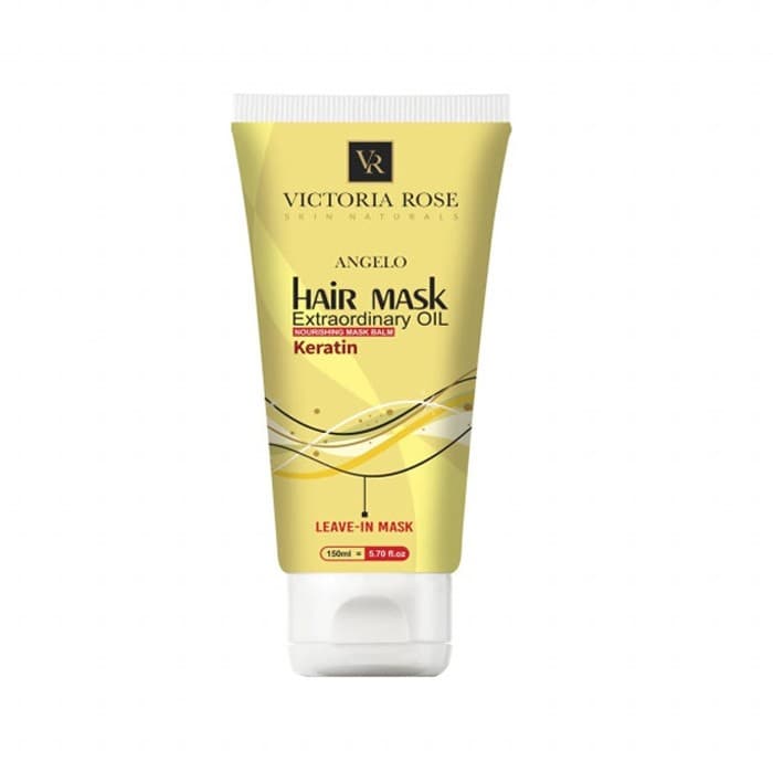 ماسک مو بدون آبکشی حاوی کراتین آنجلو VICTORIA ROSE