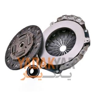 دیسک و صفحه کلاچ ساینا 200 میل با بلبرینگ (کیت کلاچ) سایپا یدک