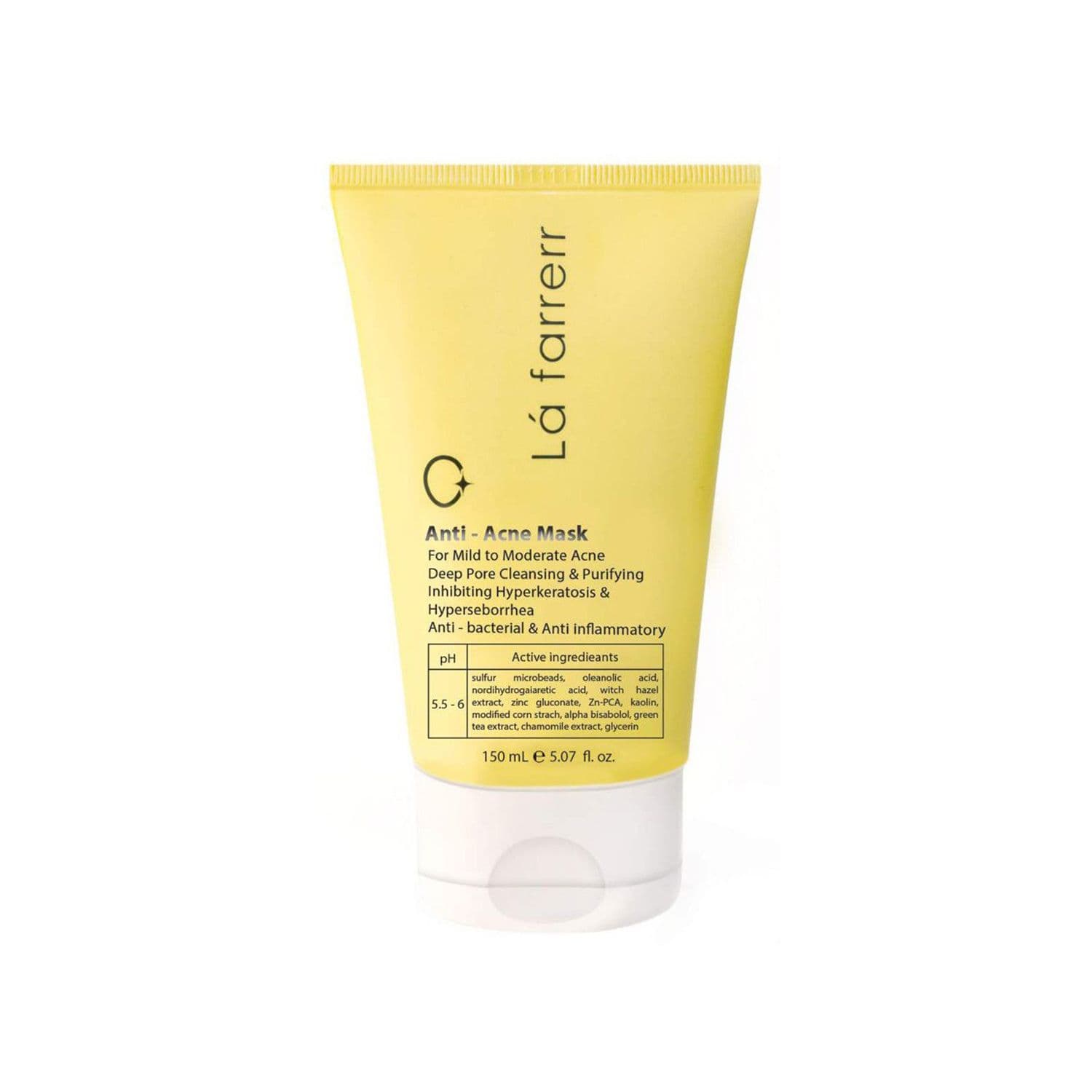ماسک صورت ضد آکنه لافارر حجم 150 میلی لیتر