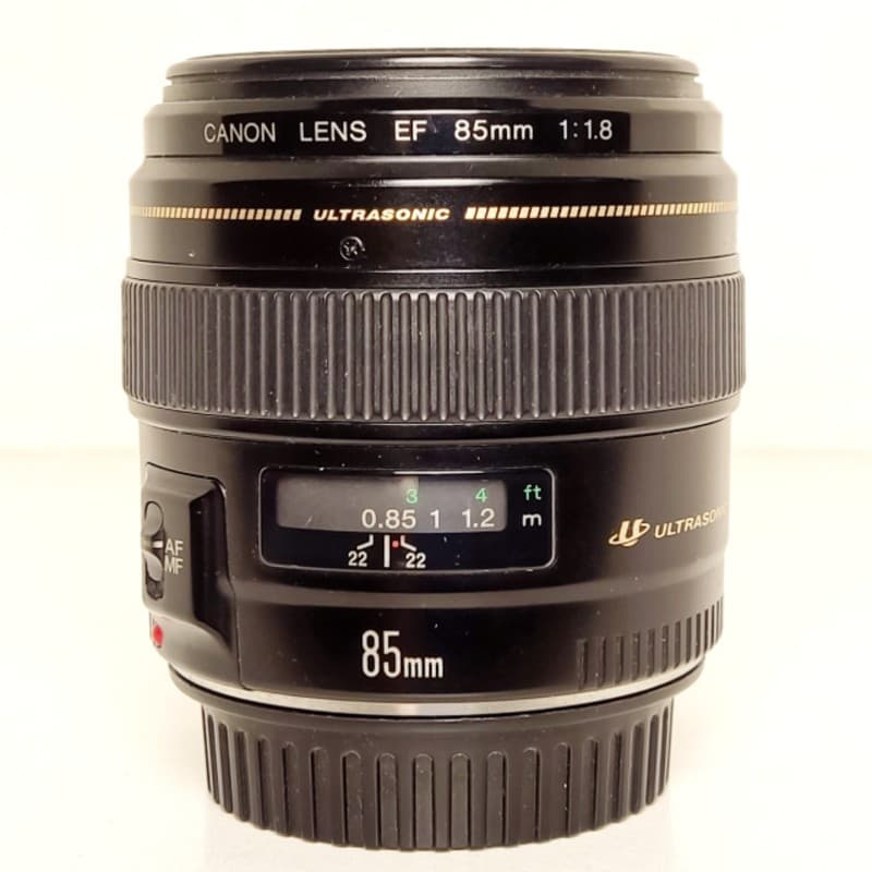 لنز کانن Canon EF 85mm f/1.8 USM Lens (جعبه دارد)