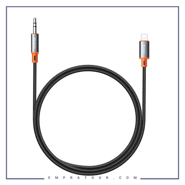 کابل تبدیل لایتنینگ به جک 3.5 میلی‌متری مک دودو Mcdodo CA-0780 Castle Series Lightning to DC3.5 Male Cable