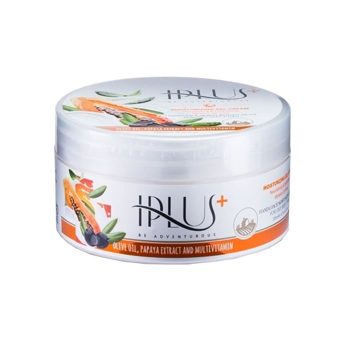 کرم ژل مرطوب کننده روغن زیتون و عصاره پاپایا IPLUS 200ml
