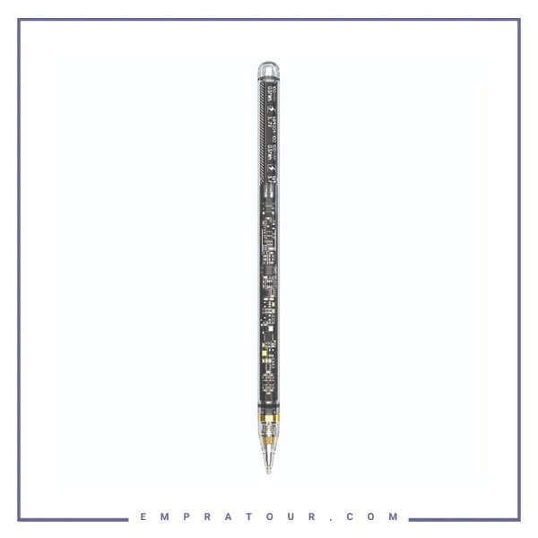 قلم لمسی آیپد طرح شفاف گرین لاینGNTRAPENPTP