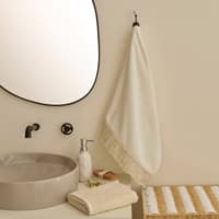 ست حوله صورت ۲ عددی کاشمیرهوم لیو سفید