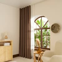 پرده فن کتان کاشمیرهوم پرلا ویزون 270×۱۵۰ سانتی‌متر