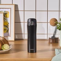 فلاسک دستی استیل کاراجا پلوتون 450 میلی مشکی