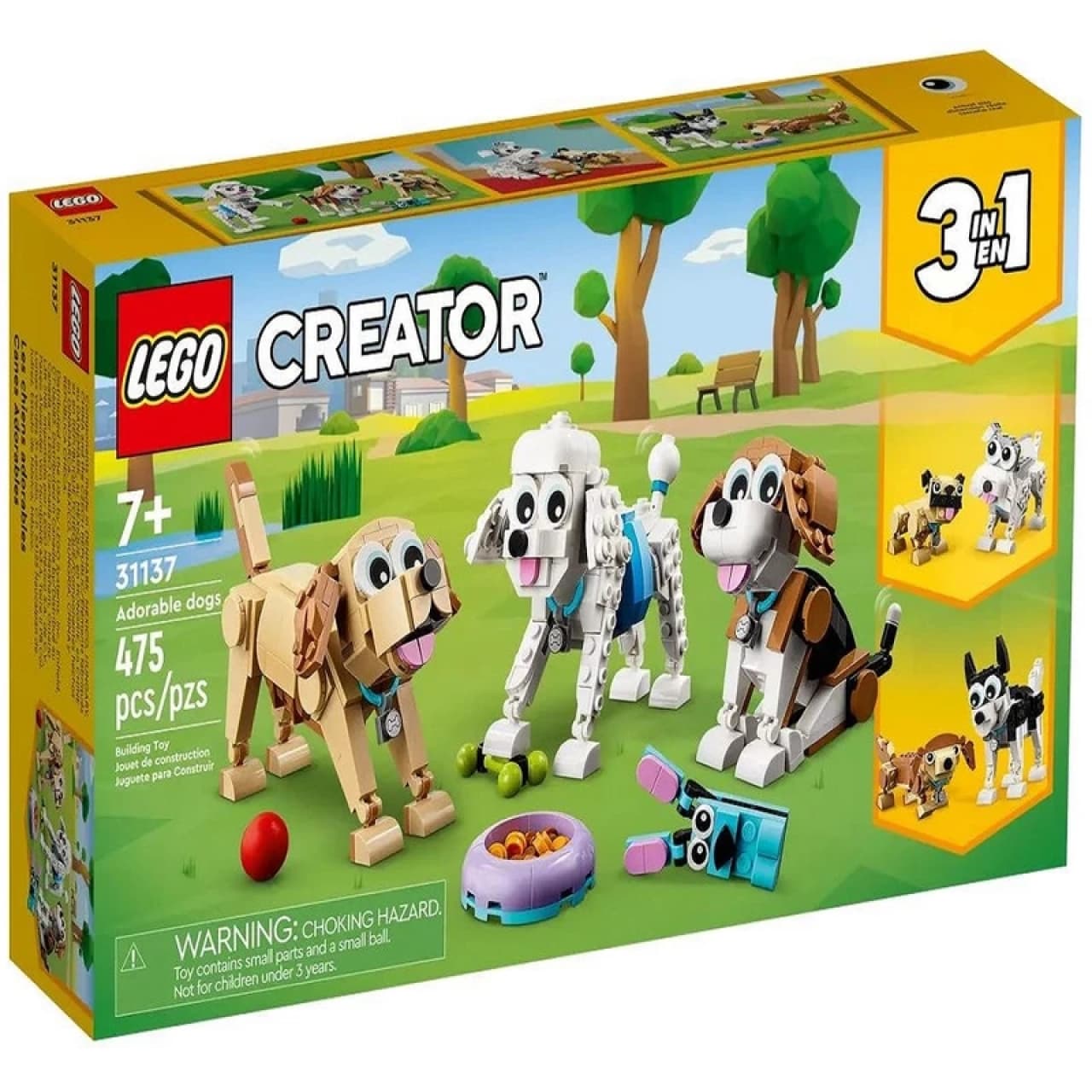 لگو سری کریتور ۳ در ۱ مدل هاپو های بامزه ۳۱۱۳۷