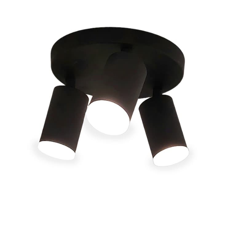 چراغ سقفی مدل گرد سه شعله تسلا