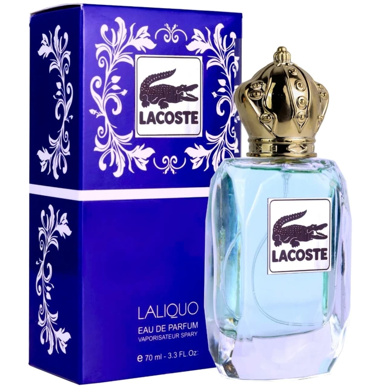 ادوپرفیوم مردانه لالیکو مدل لاگوست اسنشیال با رایحه تلخ حجم 70 میلی لیتر