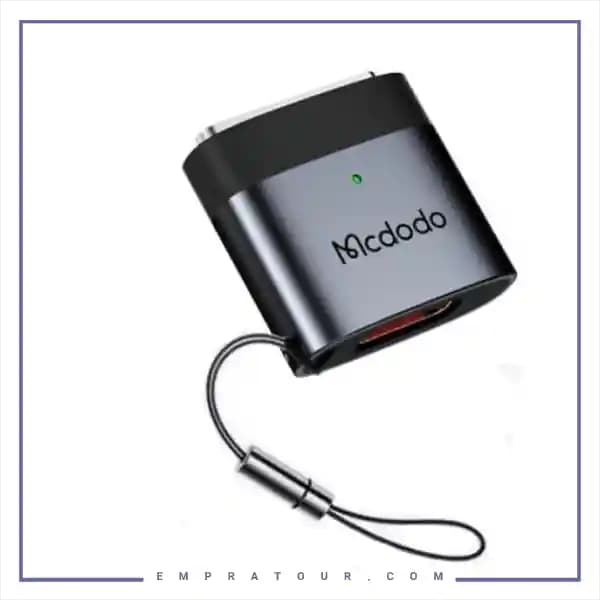 تبدیل تایپ سی به مگ سیف 3 مک دودو Mcdodo 140W Type-C to MagSafe 3 Portable Adapter OT-6850