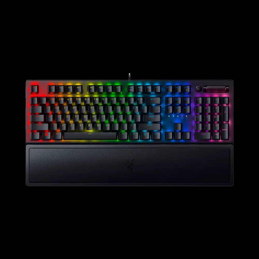 کیبورد مکانیکال گیمینگ ریزر BlackWidow V3 Green Switch