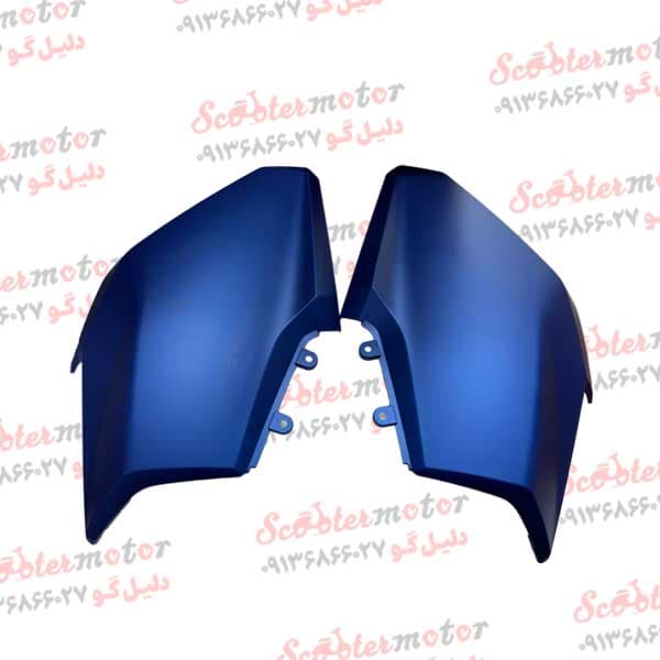 قاب (کاورفلاپ)کاور بغل چراغ سفید براق طرح کلیک(واریو) 160و170 (جفتی)