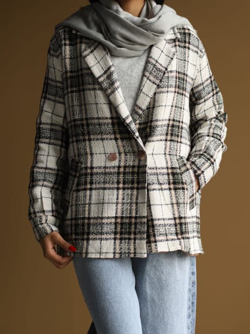 کت پاییزه چهارخونه Chiaco