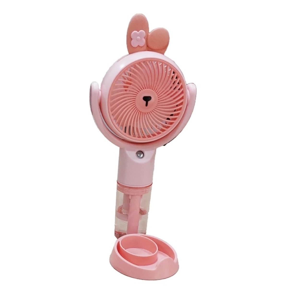 مینی پنکه بخور دار دستی و رومیزی کد 8201A