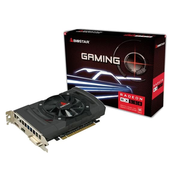 کارت گرافیک بایوستار Biostar Radeon RX550 4GB